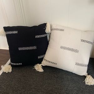 Arlo Pieced Printed Throw Pillows